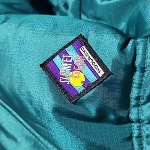 Woolrich Ski Sigmet Gear Purple/Green Reversible Jacket, Size Large